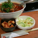 トトリ 本店 - 赤ランチ（麺）７５６円