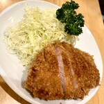 とんかつ燕楽 - ロース定食　2600円