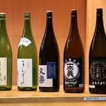 SUSHI TOKYO TEN、 - 日本酒のレパートリー