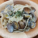 サイゼリヤ - スープ入り塩味ボンゴレ500円