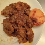 Patta Nakameguro - 牛すじカレー側