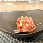 Barca. - 愛知県 苺とチーズケーキのアイス