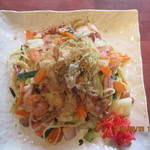 Seafood Yakisoba (stir-fried noodles)