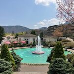 Cafe Pic - '25/04/12 店から噴水池