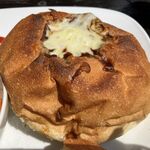 Cafe Pic - '25/04/12 フランスパンの中に強羅園カレーを