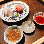 御料理 ふじ田 - ◇お造り◇ 髭剃り鯛 宮城のまぐろ