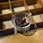 驢馬駱駝 - ■羊のジャーキー（自家製） ￥500