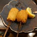 壺天 - （左から）帆立、チーズ