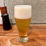 やむなし松濤 - 生ビール