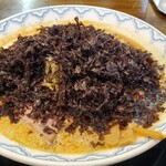 らぁめん優雅 - ゴマ中華そば　岩海苔、メンマトッピング