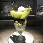 PATISSERIE ASAKO IWAYANAGI - パルフェビジュー® メロン（ドリンク付） 5,940円（税込）