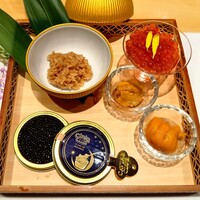 鮨 奏 - 小丼　キャビア、いくら､雲丹