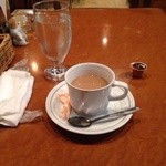サプラ - サービスコーヒー(ミルク入れました)