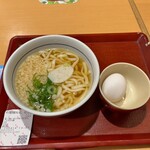 なか卯 - 料理写真:ハイカラうどん+こだわり卵(430円)