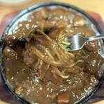 ハピネス - カレースパゲッティ（上空より）