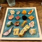 クリコロ - 前菜の盛り合わせ