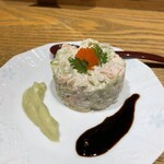 京の立酔処　雑古や - サーモンと春キャベツのタルタル