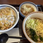 山田うどん食堂 - 料理写真:超得山田セット 【土日限定】