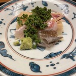 おぎたに - 鯛　たけのこ　花山椒