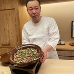 おぎたに - ホタルイカ、たけのこ、花山椒