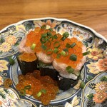 炉端とおでん 呼炉凪来 - ネギトロとイクラの他人寿司