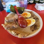 トラの夢 - マキシマム・ザ・チャーシュー麺(バリカタ, ドロ), 大盛