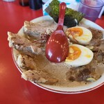 トラの夢 - マキシマム・ザ・チャーシュー麺(バリカタ, ドロ), 大盛