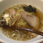 中国料理 東洋軒 - ラーメンセットの醬油ラーメンです。（2025年4月）