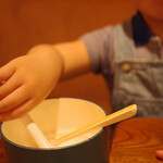 日々の中華食堂 - 子ども用のカトラリーあります