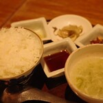 日々の中華食堂 - 茹で鷄定食