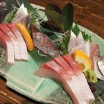 三崎漁師物語り - 【海御膳(3150円)】お造り。