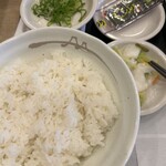 松屋 - ご飯大盛と納豆