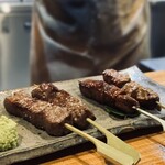 石垣島 炭火焼牛串&ホルモン ふじた - 