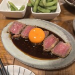 居酒屋 都 - 味噌レアカツ