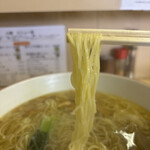 支那そば心麺 - この細麺も美味い。