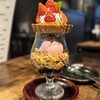 THE PUBLIC COFFEE - ①苺のフルーツタルトパフェ1850円