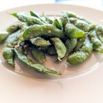 88tees CAFE - ガーリック枝豆（600円）