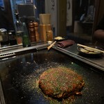 月島もんじゃ おこげ - お好み焼き ※マヨネーズなし