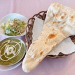 CURRY HOUSE Sakura Ten - 波卡拉午餐 菠菜起司咖哩