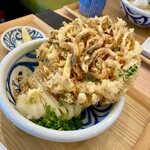 本格手打 もり家 高松シンボルタワー店 - かき揚げおろしうどん（冷）980円