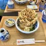 本格手打 もり家 高松シンボルタワー店 - かき揚げおろしうどん（冷）980円