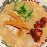 天下一品 - こってり唐揚げラーメン　1160円税込