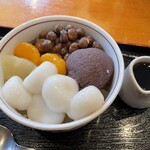 つる瀬 - 白玉あんみつ