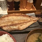 越後屋 三太夫 - ホッケ一尾、なかなかのボリュームです！