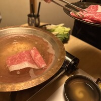先斗町しゃぶしゃぶすき焼き きらく - 
