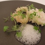 アルシミスト - 国産カルナローリ米　テキーラ　ライム　ハモ