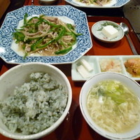 虎萬元 南青山店 - 日替り定食 肉 1000円