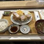 とんかつ 牡丹 - 牡丹定食。