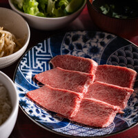 上カルビ定食