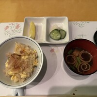 広島 なだ万 - 食事　比婆牛とだし巻き卵の釜飯